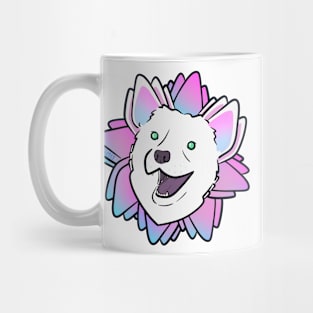 Dog-Ear Flower Mug